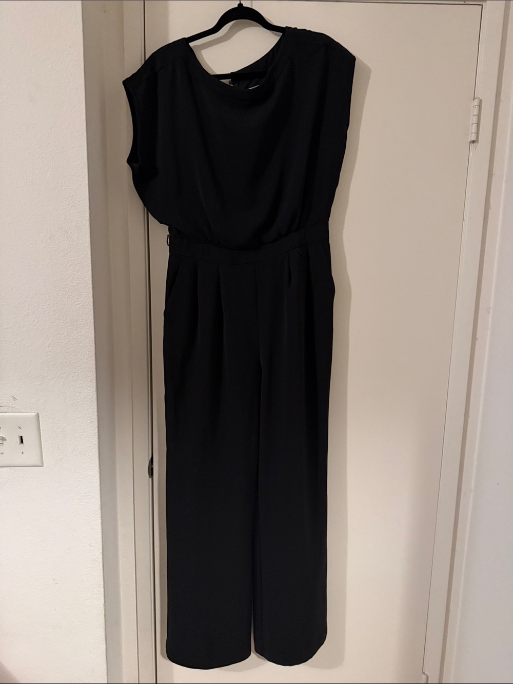 Classic Black Sleeveless Jumpsuit